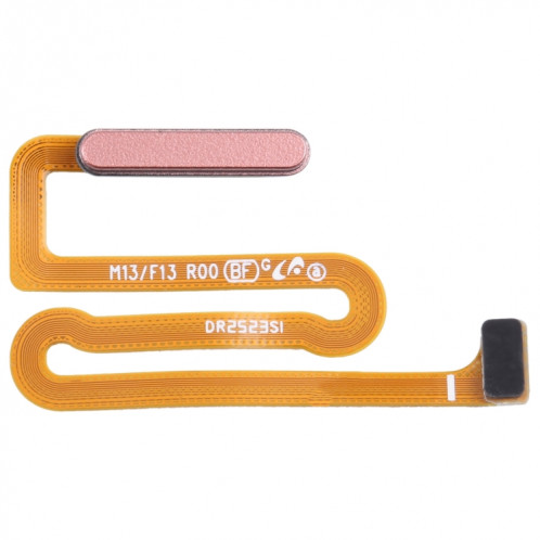 Pour Samsung Galaxy M13 SM-M135F Câble flexible du capteur d'empreintes digitales d'origine (Orange) SH750E408-34