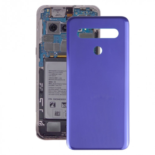 Housse de batterie arrière pour LG K61 LMQ630EAW LM-Q630EAW LM-Q630 (Bleu) SH00LL775-36
