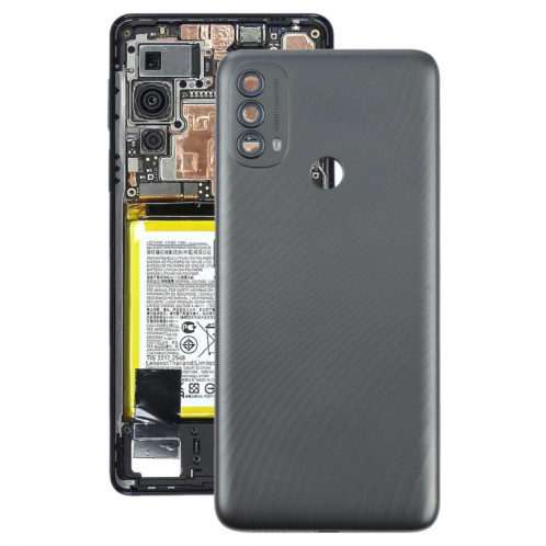 Couvercle arrière de la batterie d'origine pour Motorola Moto E40 (gris) SH91HL1674-37