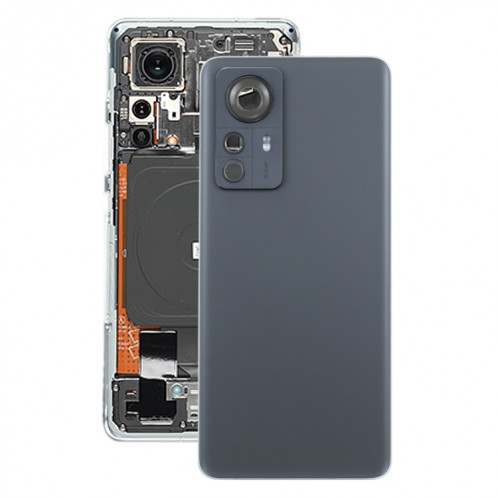 Couvercle arrière de la batterie d'origine pour Xiaomi 12 Pro (noir) SH94BL640-37