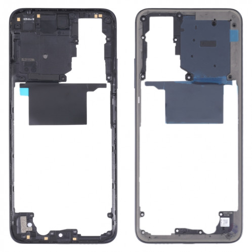 Plaque de lunette à cadre moyen pour Xiaomi Redmi Note 11 / Redmi Note 11s (gris) SH848H508-37