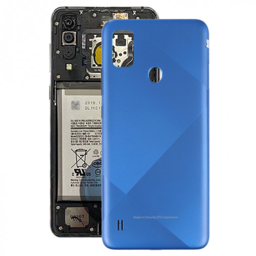 Couvercle arrière de la batterie pour la lame ZTE A51 2021 (bleu) SH81LL1239-36