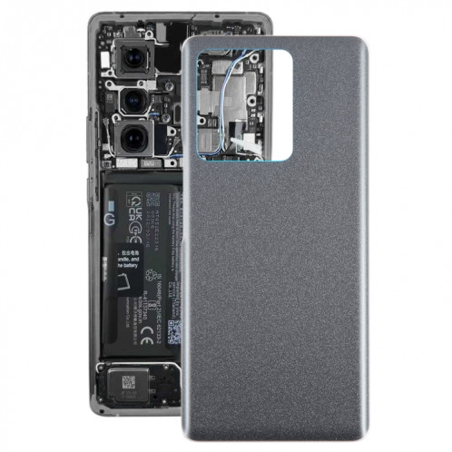 Pour Vivo S16 OEM Matériau en verre Couvercle arrière de la batterie (Noir) SH45BL1799-37