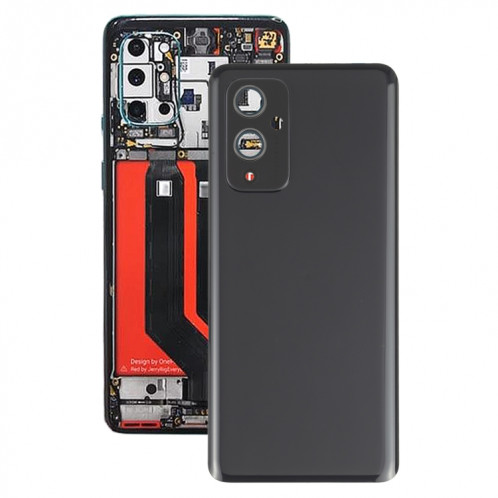 Pour OnePlus 9 (CN/IN) Couvercle arrière de la batterie d'origine (noir) SH22BL365-37