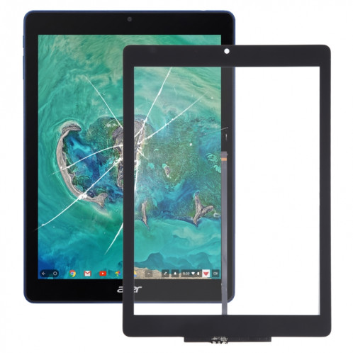 Écran tactile pour Acer Chromebook Tab 10 D651N-K9WT (Noir) SH747B394-36
