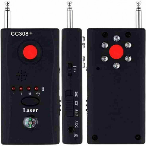 CC308 Détecteur Laser de Caméra à Gamme Complète Mini Signal de Caméra Sans Fil Détecteur de Périphérique GSM SH0997320-38