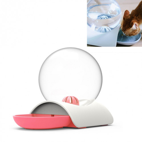 Fournitures de bol à boire pour chat de fontaine à boire automatique pour animaux de compagnie (rose) SH901B1283-38
