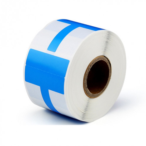 Étiquette de câble de papier d'impression pour étiqueteuse NIIMBOT B50 (02T-bleu) SN701N260-38