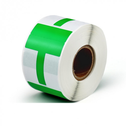 Étiquette de câble de papier d'impression pour étiqueteuse NIIMBOT B50 (02T-Green) SN701O390-38