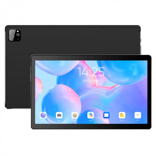 Tablette HSD1332 4G LTE, 13,3 pouces, 4 Go + 128 Go, Android 11 MT6762 OCTA CORE CORTEX-A53 jusqu'à 2,0 GHz, Prise en charge du Bluetooth / WiFi / GPS / OTG, Plug (noir) SH764B1944-34