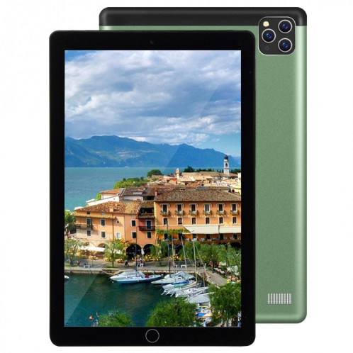 P20 3G Phone Call Tablet PC, 10,1 pouces, 2 Go + 16 Go, Android 7.0 MTK6735 Quad Core 1,3 GHz, double SIM, prise en charge GPS, OTG, WiFi, BT (vert) SH896G55-316