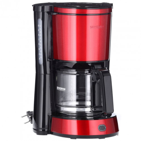 Severin KA 4817 Machine à café à filtre, rouge 786662-36