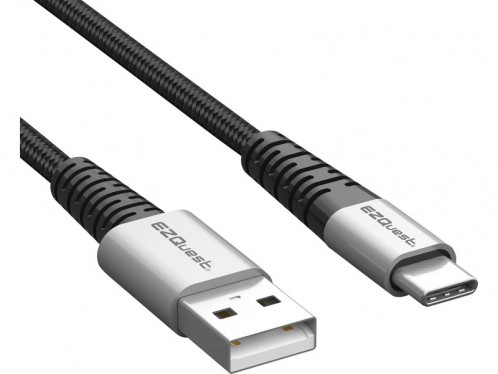 Câble de charge USB-C vers USB-A 2,2 m EZQuest DuraGuard X48922 ADPEZQ0036-33