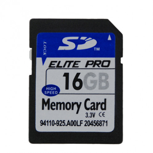 Carte mémoire SD 16GB Elite Pro CMSD16GBEP01-31