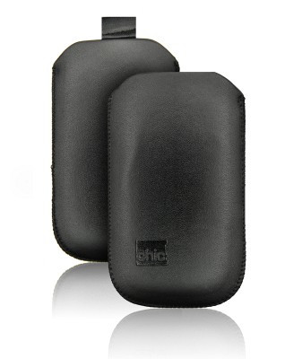Chic pochette ultra slim Apple iPhone 3G / 3GS / 4 / 4S / Samsung i900 OMNIA Noir CUS-N-31