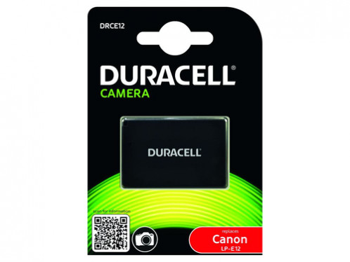 Duracell Li-Ion 750 mAh pour Canon LP-E12 292098-35