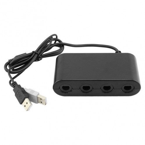 Adaptateur de contrôleur 4 ports GameCube pour Nintendo Wii U SA5909-35