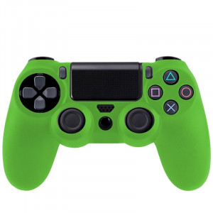 Étui flexible en silicone pour Sony PS4 Game Controller (vert) S0001G-20