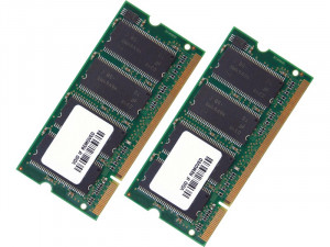 Mémoire RAM 4 Go (2 x 2 Go) DDR3 SODIMM 1066 MHz PC3-8500 MEMMWY0025D-20