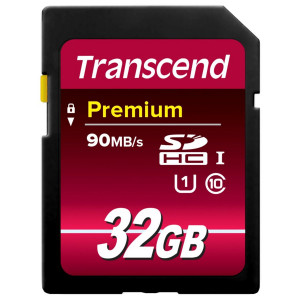 Transcend SDHC 32GB Class 10 UHS-I 400x Premium 667485-20