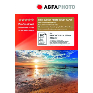 AgfaPhoto Professional Photo papier 260 g 10x15 cm 100f. 566085-20