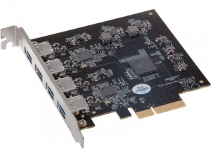 Carte Sonnet Allegro Pro USB 3.2 Type-A PCIe 4 ports 10 Gbit/s Mac & Windows CARSON0058-20