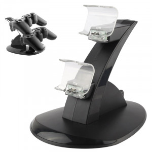 2 x station de stationnement USB Station Stand / Controller Support de chargement pour PS4 (noir) S20004-20