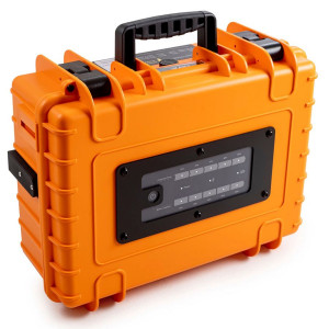 B&W Energy Case Pro500 300W Appro. énergétique mobile,orange 775525-20