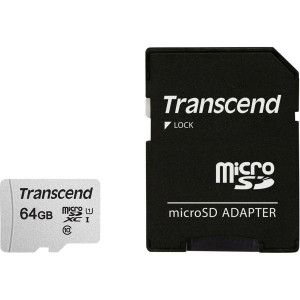 Transcend microSDXC 300S-A 64GB Class 10 UHS-I U1 426029-20