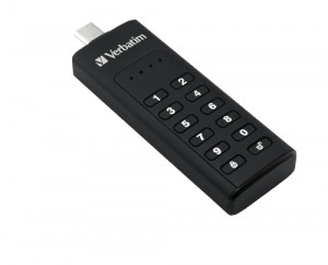 Verbatim Keypad Secure 64GB USB 3.1 Gen 1 USB-C 49431 466209-20