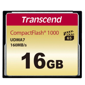 Transcend Compact Flash 16GB 1000x 656782-20
