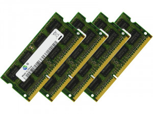 Mémoire RAM 32 Go (4 x 8 Go) SODIMM 1333 MHz DDR3 PC3-10600 MEMMWY0056D-20