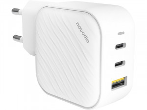 Chargeur USB-C & USB-A 65 W pour Mac, iPad et iPhone Novodio C-Charge 65 GaN ADPNVO0040-20