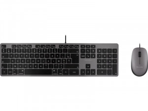 Novodio Touch Keyboard et Optical Mouse Gris Mac Kit clavier et souris USB PENNVO0022D-20