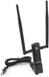 ALFA Network awus036ac – Adaptateur USB, antenne 5 dBi, Dual-Band WiFi AWUS036AC-20