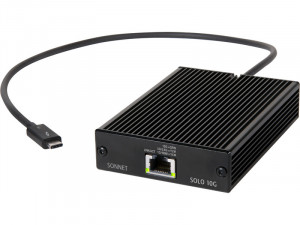Sonnet Solo 10G Adaptateur Thunderbolt 3 vers 10 Gigabit Ethernet ADPSON0025-20