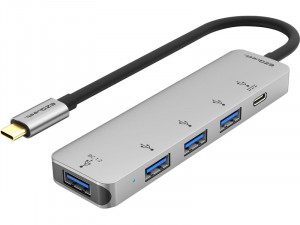 EZQuest X40024 Hub USB-C 4 ports USB-A & charge USB-C ADPEZQ0019-20