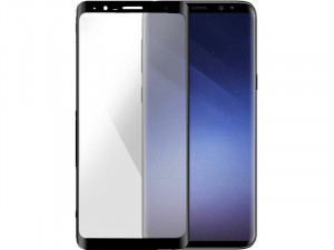 BigBen Verre Trempé Noir Vitre de protection Samsung Galaxy S9+ AMPBBN0009-20