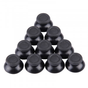 10 PCS Controller Joystick 3D Analog Cap pour PS4 (Noir) S1032B-20