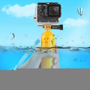 PULUZ Poignée flottante Bobber Poignée à main avec sangle pour GoPro HERO5 Session / 5/4 Session / 4/3 + / 3/2/1 SPPU811-20
