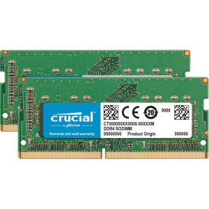 Crucial DDR4-2666 Kit Mac 64GB 2x32GB SODIMM CL19 (16Gbit) 574968-20