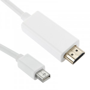 Mini DisplayPort vers HDMI câble mâle, longueur: 1,5 m (blanc) SM0228-20