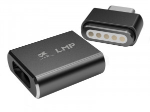 LMP Adaptateur magnétique de charge USB-C gris sidéral ADPLMP0012-20