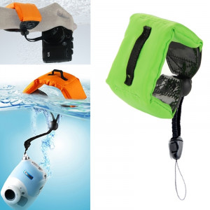 Bracelet de poignet flottant flottant submersible pour GoPro Hero 4 / 3+ / 3/2/1 / Powershot / D20 / D30 / Mini caméscope SJ4000 (Vert) SB750G6-20