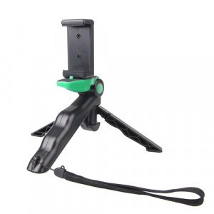 Grip portatif / mini trépied Steadicam Curve avec clip droit pour GoPro HERO 4/3 / 3+ / SJ4000 / SJ5000 / SJ6000 Sports DV / Appareil photo numérique / iPhone, Galaxy et autres téléphones mobiles (Vert) SG499G6-20