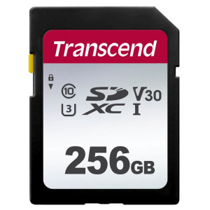 Transcend SDXC 300S 256GB Class 10 UHS-I U3 V30 418315-20