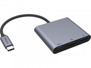 EZQuest adaptateur USB-C Multimedia 3 ports X40018 ADPEZQ0002-20