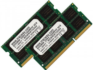 Mémoire RAM 16 Go (2 x 8 Go) SODIMM 1600 MHz DDR3L PC3-12800 MEMMWY0058D-20