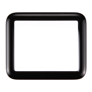 iPartsAcheter pour Apple Watch Série 1 38mm Front Screen Lentille extérieure en verre (Noir) SI124B540-20