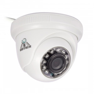COTIER 531eA-L CE & RoHS certifié étanche 1 / 3.6 pouce 1.3MP 1280x960P capteur CMOS CMOS 3.6mm 3MP objectif AHD caméra avec 12 LED IR, soutien nuit vision et balance des blancs SC072B1099-20